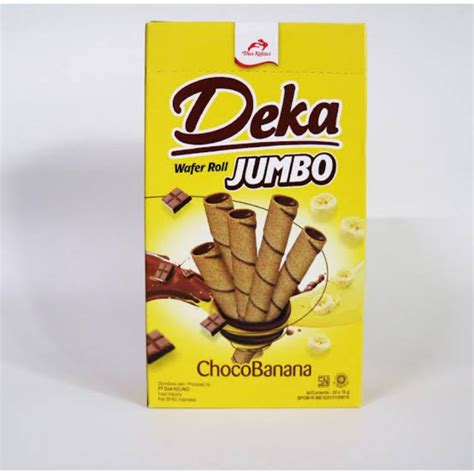 Jual Deka Wafer Roll Jumbo 20x16gram Shopee Indonesia