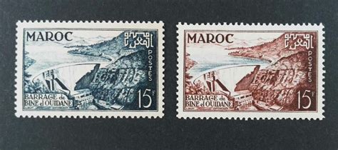 Timbres Maroc 1953 BARRAGE DE BINE El OUIDANE NEUF MNH Yt 324 329 EBay