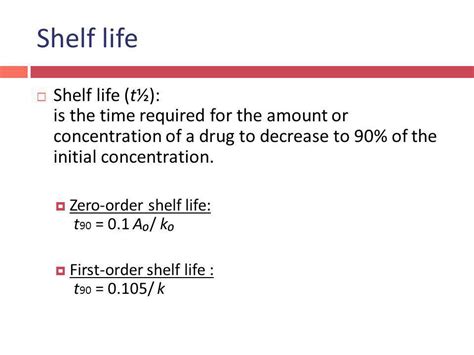 Half Life Formula For Zero Order Reaction Elza Donnell