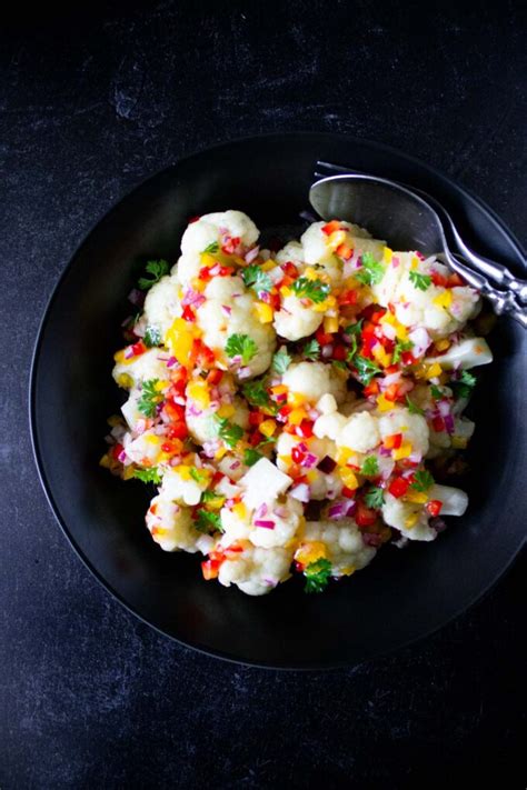 Not To Be Missed Venezuelan Cauliflower Salad Recipe