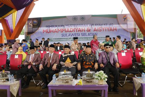 Pembukaan Muswil Muhammadiyah Di Enrekang Berlangsung Meriah