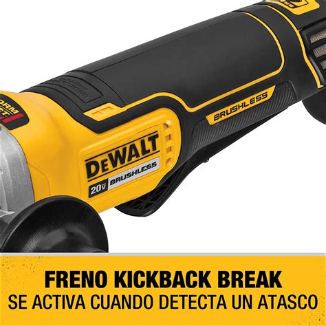 Dewalt V Max Xr Angle Grinder With Brake Inch Flathead Paddle