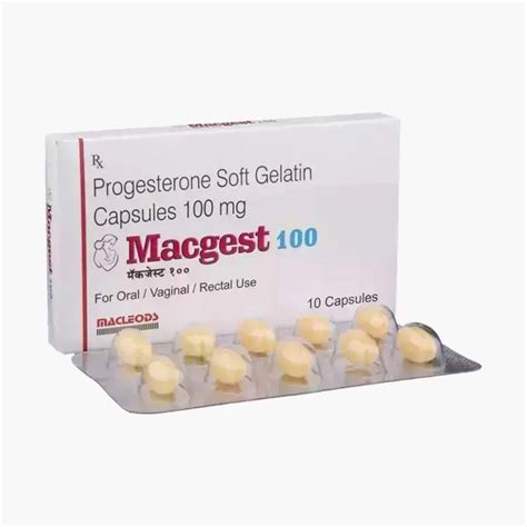 Progesterone Soft Gelatin Capsule At Rs 200 Stripe Progesterone Soft