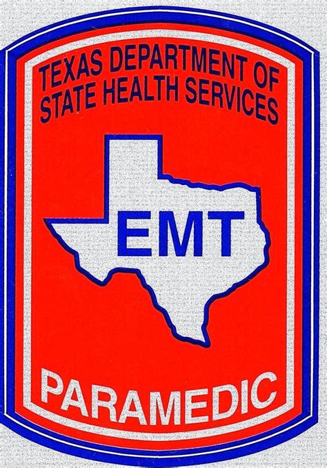 Muurstickers Texas Paramedic Reflective Decal Sticker Paramedic