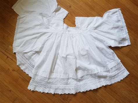 Vintage Altar Boy Surplice Lace Edges Catholic Liturgical Vestment 2 Available Etsy