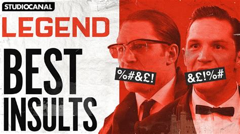 Best Insults From LEGEND Starring Tom Hardy As Ronnie And Reggie Kray