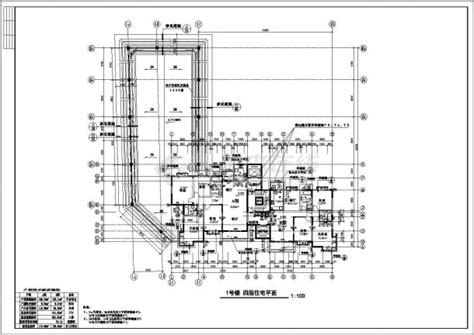 天津03 081号楼底商私人住宅楼设计cad详细建筑施工图住宅小区土木在线