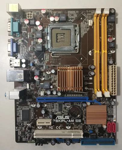 Mother Asus P5kpl Am Se Intel 775 G31 Core 2 Quad 45 Nm