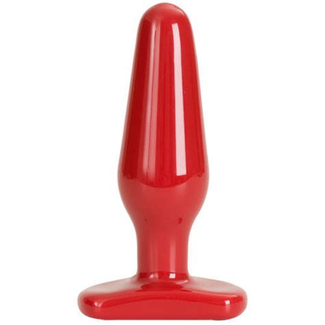 Doc Johnson Red Boy Medium Butt Plug Anal Probe Sex Toy Ebay