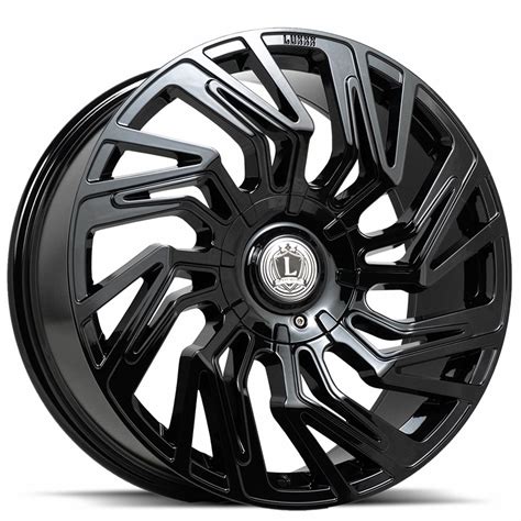 Luxxx Alloys Wheels Lux Gloss Black Rims Lux