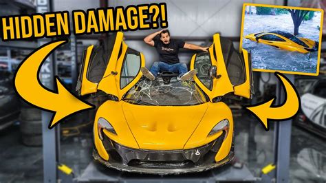 Rebuilding A Flooded 2 000 000 McLaren P1 Part 1 ISMOKEIT NET