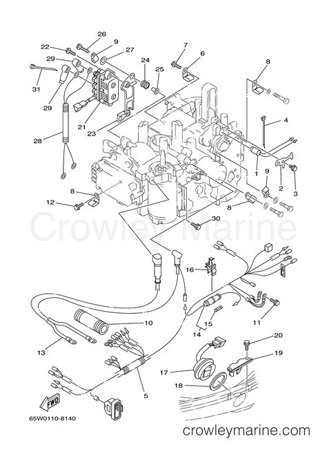 Electrical Yamaha Outboard Hp F Elhy Crowley Marine