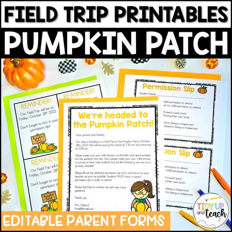 Pumpkin Patch Field Trip Made By Teachers