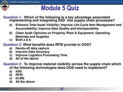 Defense Logistics Management Standards Dlms Introductory Training Ppt Download