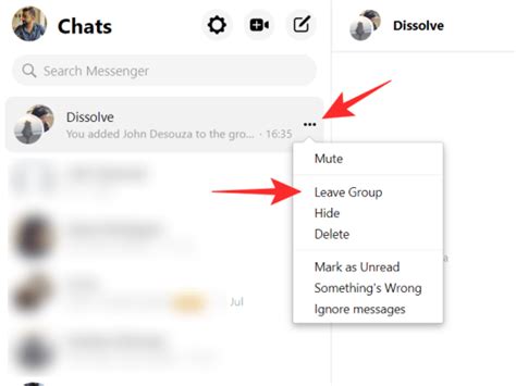 How To Get Out Of A Group On Messenger And What Happens When You Do This