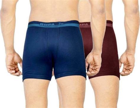 Rupa Multicolor Solid Cotton Blend Men Brief Pack Of 2 Rjv P2 100cm