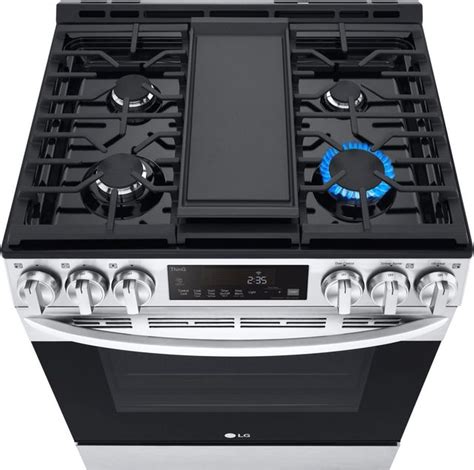 Lg 30 Printproof™ Stainless Steel Slide In Gas Range Grand Appliance