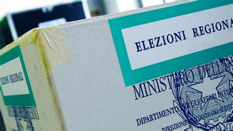 Elezioni Regionali Urne Aperte Dalle Sei E Trenta Alle