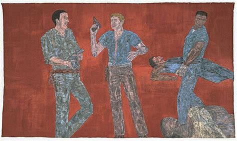 Leon Golub White Squad I 1982 Whitney Museum Of American Art