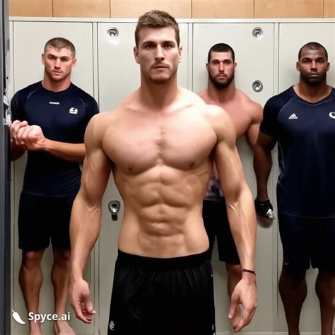 Ai Images Of Prompt Hot Naked Man Showing Off His Inch Cock In Front Of Other Men In The