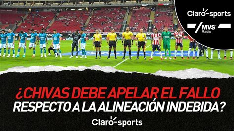 Chivas debe apelar el fallo de la FMF respecto a la alineación