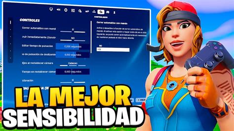 La Nueva MEJOR SENSIBILIDAD y CONFIGURACIÓN para MANDO en Fortnite