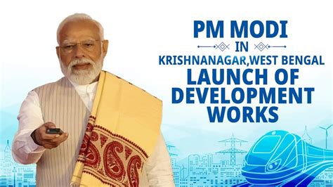 Live Pm Modi Inaugurates Dedicates Lays Foundation Stone Of Various