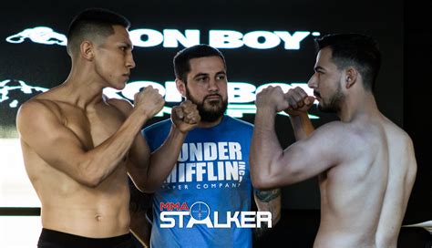 Iron Boy Mma 13 Weigh Ins