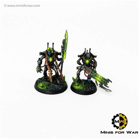 K Necron Indomitus Heroes Minis For War Painting Studio