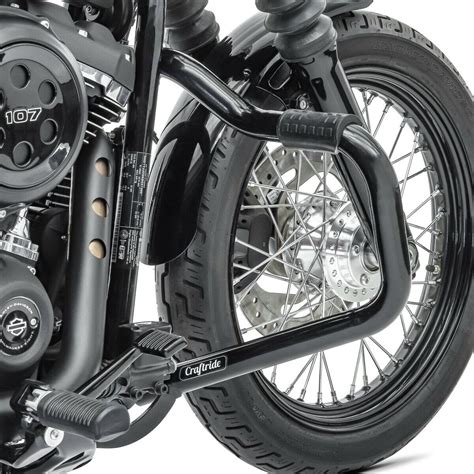 Sturzb Gel Mustache Ii F R Harley Softail Street Bob Standard