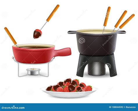 Fondue Stock Illustrationer Vektorer Clipart 1 221 Stock