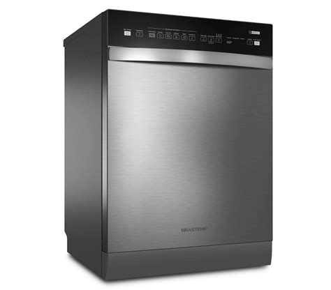 Lava Louças 14 Serviços Brastemp cor Inox Ciclo Pesado Lava