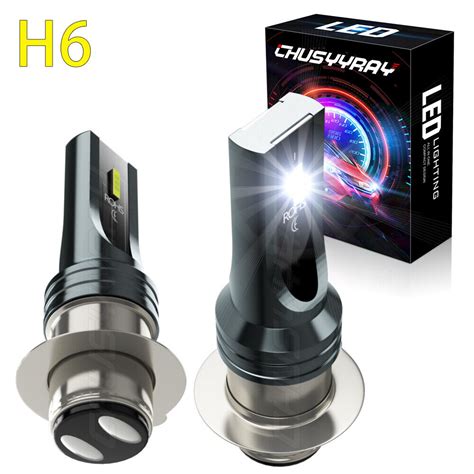 High Power Hid Led Headlight H6 Bulbs For Honda Crf250x Crf450x 2004 2015 Lights Ebay