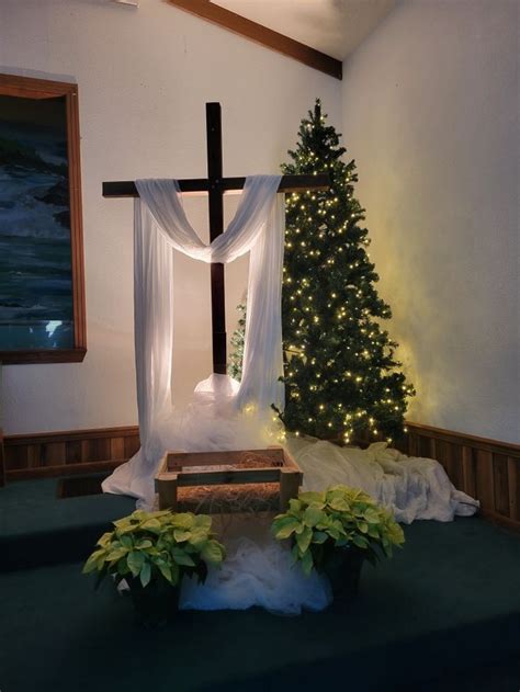 Church Christmas Church Christmas Decorations Christian Christmas