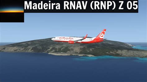 Fsx Pmdg Ngx Madeira Lpma Rnav Rnp Z Youtube