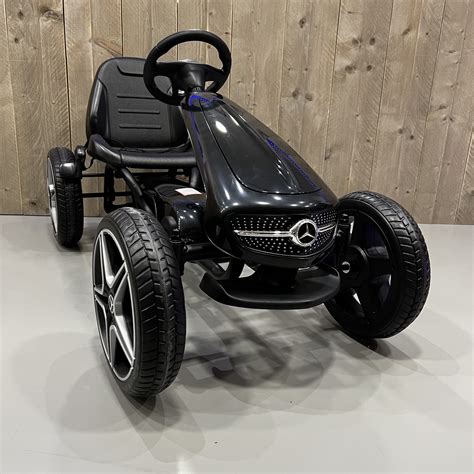 Mercedes Skelter Go Kart Zwart CarKiddo