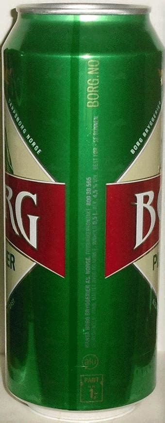 Borg Beer 500ml Norway