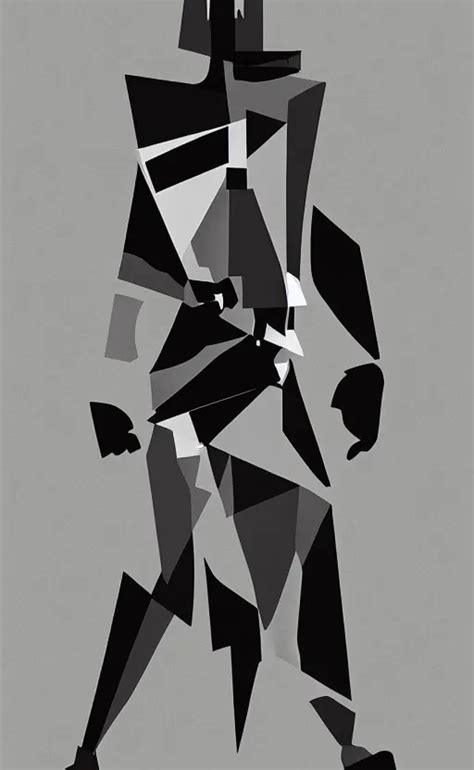 Cubist Batman Suit Cubism Concept Art Detailed Stable Diffusion