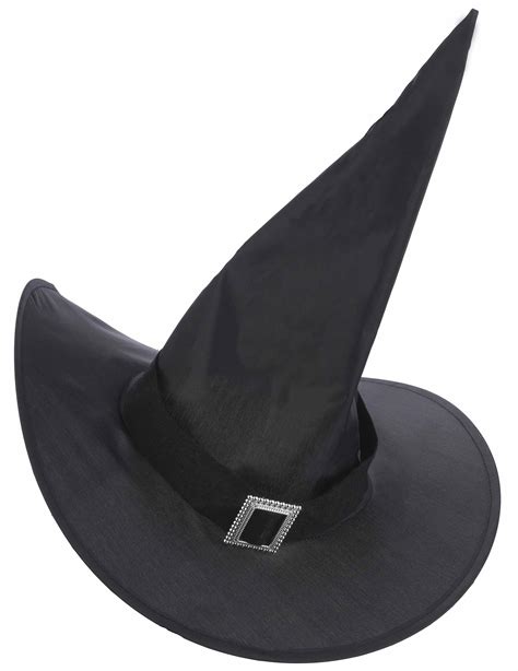 Sombrero De Bruja Con Hebilla Dorada Adulto Halloween