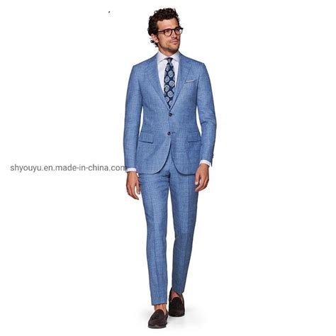 Custom Bespoke Mtm Business Men Suits Groom Tuxedo Wedding Suit China