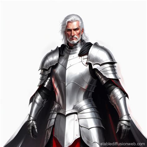 Epic Fantasy Knight in Steel Armor | Stable Diffusion Online