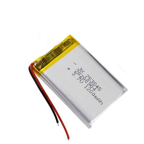 High Capacity Rechargeable 203040 2400mAh Li Polymer Battery Lipo