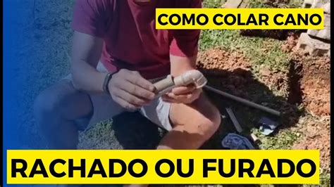 💧🎯como Consertar Cano De água Rachado Ou Furado💧 Youtube