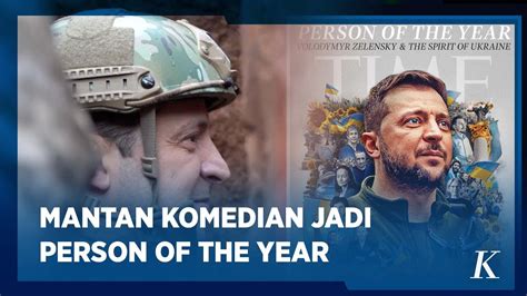 Volodymyr Zelenskyy Dapat Penghargaan Person Of The Year Versi