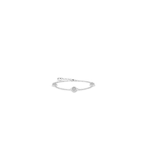 THOMAS SABO GLAM SOUL STERLING SILVER CLASSIC PAVE SET BRACELET