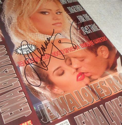 Jenna Jameson Signed Jenna Loves Rocco Vhs Box Avn 1996 Autographed Rare Ebay