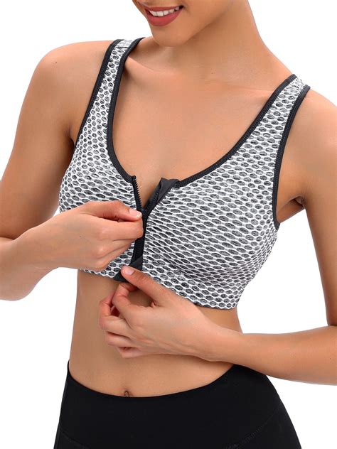 Dodoing Sports Bra For Women Sexy Cutout Crop Workout Tops For Women