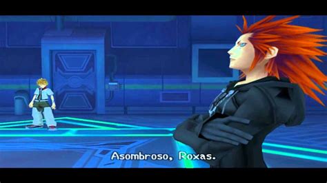 Kingdom Hearts 2 Gameplay Roxas vs Axel En Español YouTube