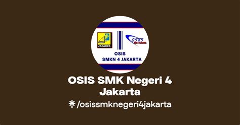 Osis Smk Negeri Jakarta Twitter Instagram Facebook Linktree