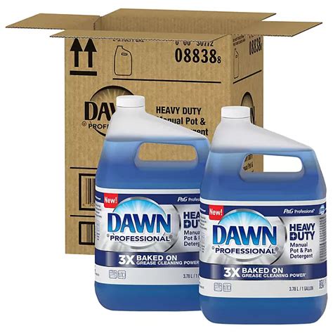 Dawn Professional Heavy Duty Manual Pot And Pan Dish Soap Detergent 1 Gallon Sam S Club